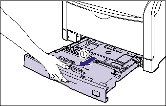 Loading Photo Paper in Cassette 1