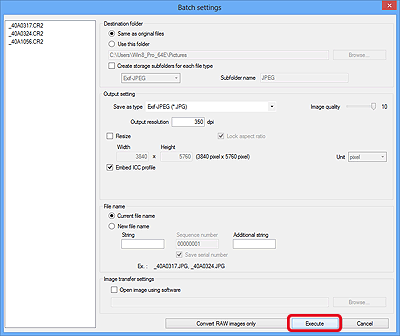 batch photo exif editor for jpeg and raw windows