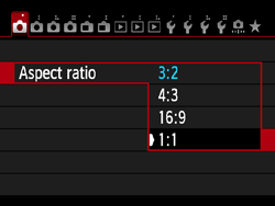 canon 80d aspect ratio