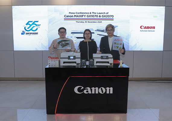 Duo Printer MegaTank Terbaru dari Canon, MAXIFY GX2070 & GX1070 Siap Penuhi Berbagai Kebutuhan Mencetak Para Pelaku Bisnis