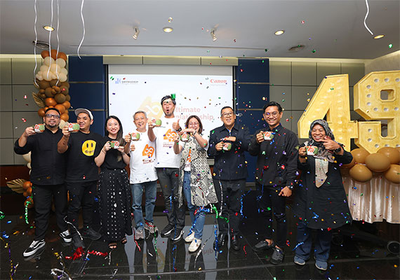 Canon dan PT Datascrip Rayakan 49 Tahun Sinergi Tak Tertandingi