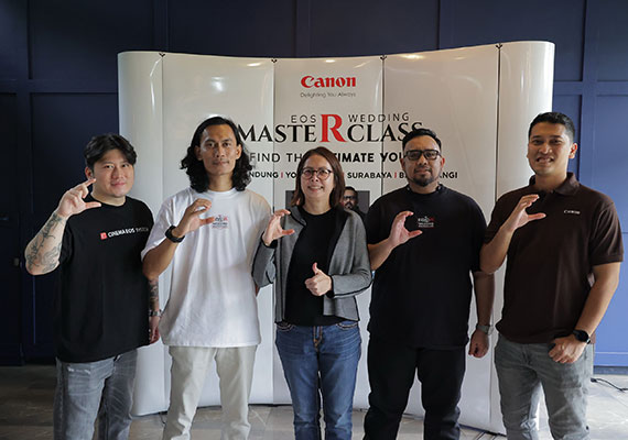 EOS R Wedding Masterclass 2025 Dari Bekasi hingga Banyuwangi, Canon Bawa Inspirasi dan Edukasi