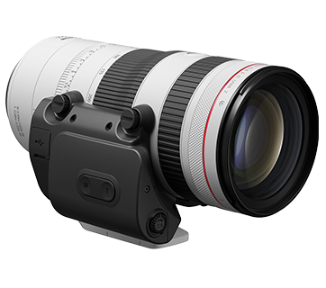 RF70-200mm f2.8L IS USM Z Front Slant with PZ-E2 BK