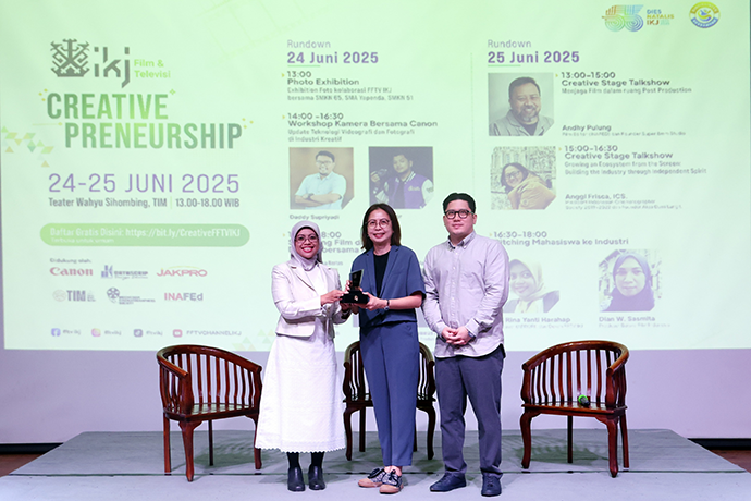 Kolaborasi Canon–PT Datascrip dan Fakultas Film dan Televisi Institut Kesenian Jakarta Tingkatkan Kompetensi Mahasiswa dan Dosen di Bidang Film dan Fotografi